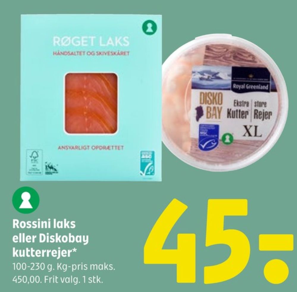 Royal Greenland, Rejer