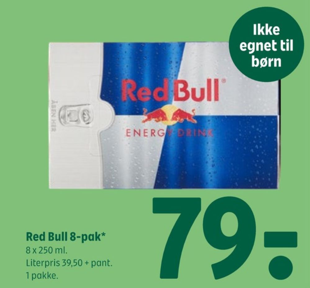 Red Bull Energy, Energidrik 8 pk.