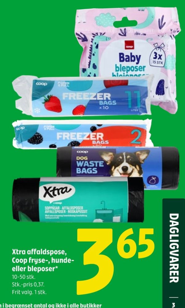 Coop, Husholdningsposer