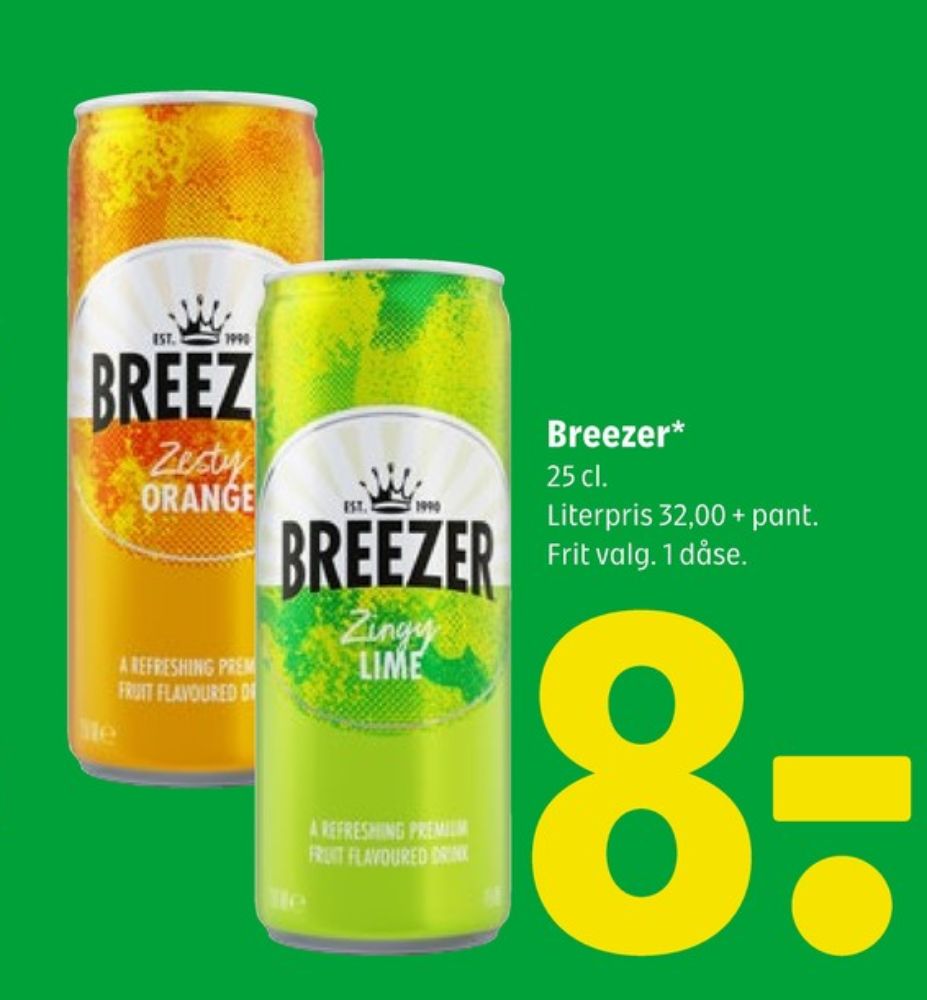 Bacardi Breezer, Zesty Orange RTD