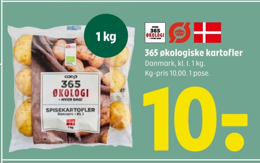Coop 365, Kartofler