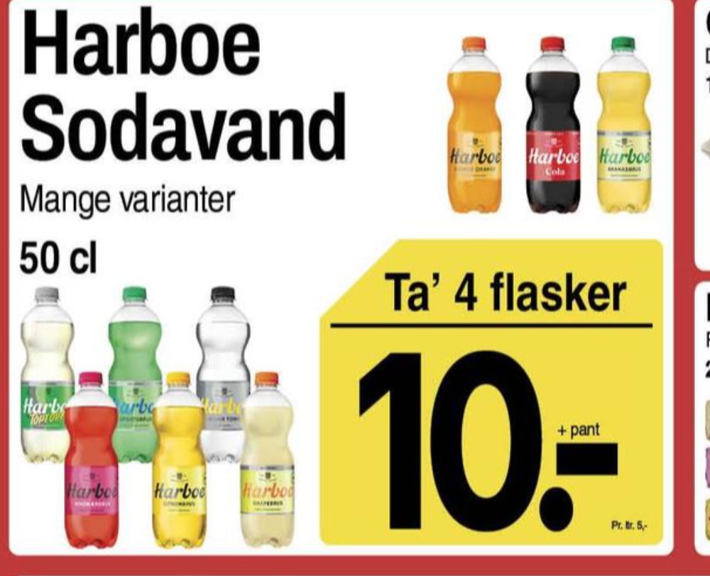 Harboe Squash Orange, Appelsinsodavand