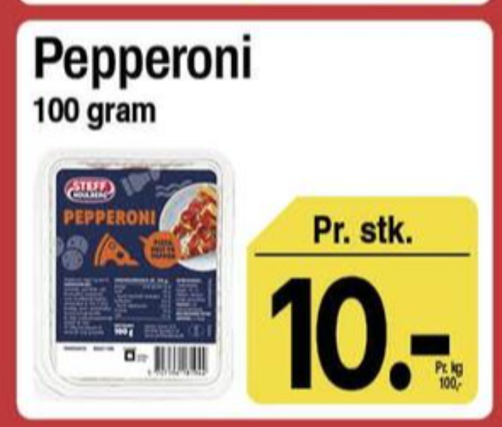 Steff Houlberg, Pepperoni