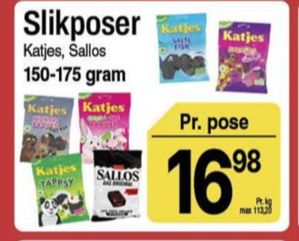 Katjes Tappsy, Slikposer