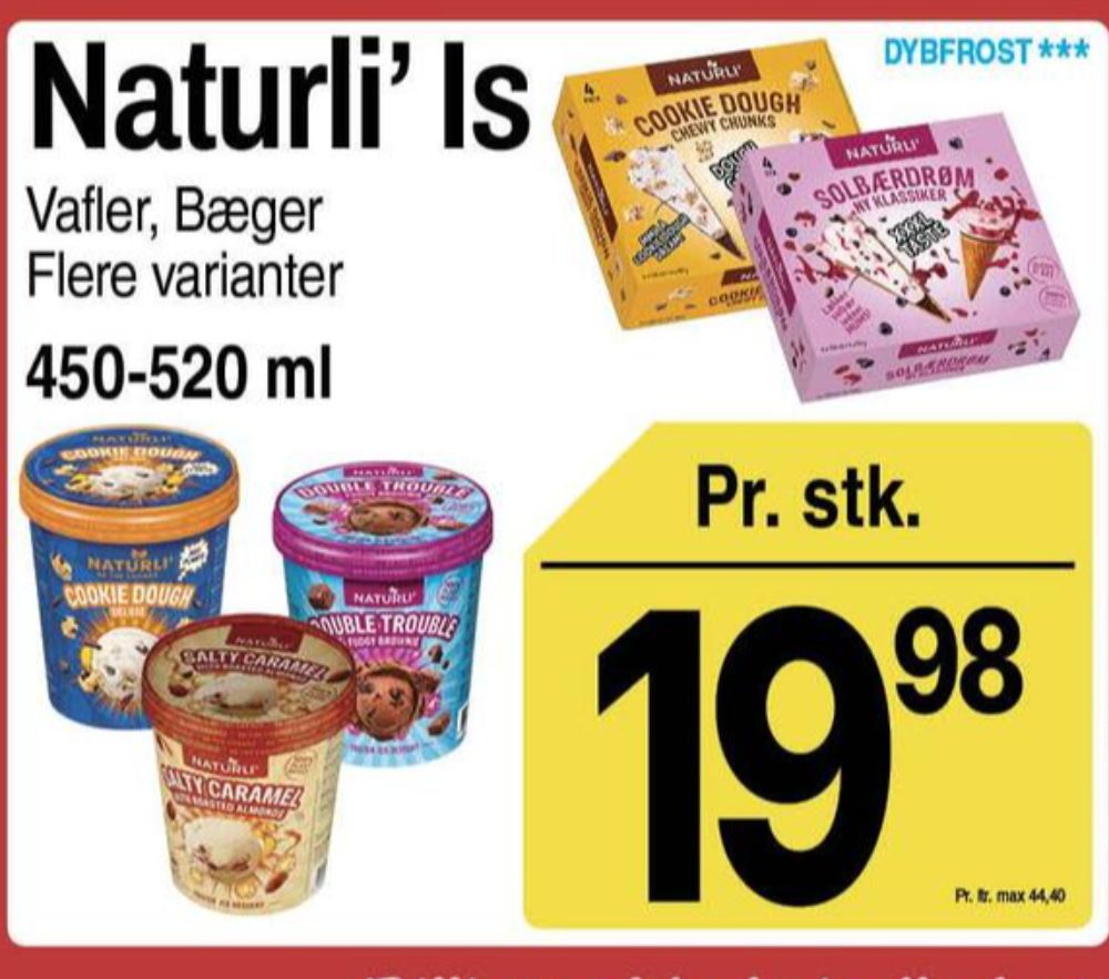 Naturli', Solbærdrøm Isvaffel