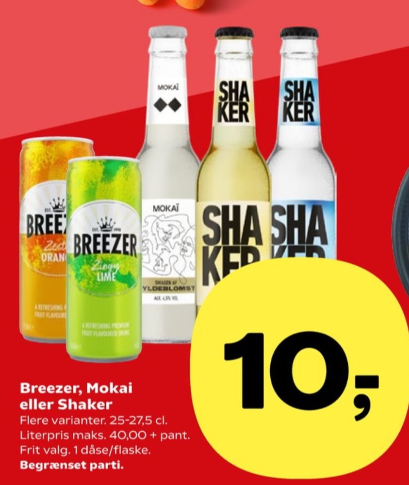 Bacardi Breezer, Zingy Lime RTD