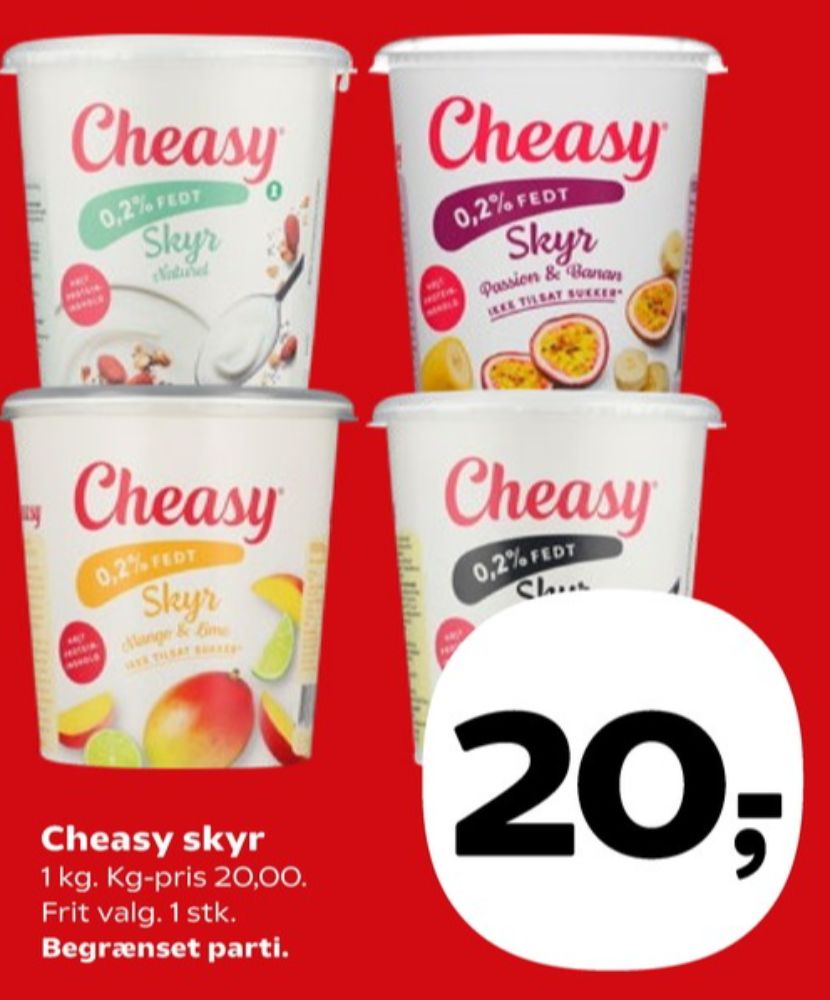 Cheasy, Vanilje Skyr 