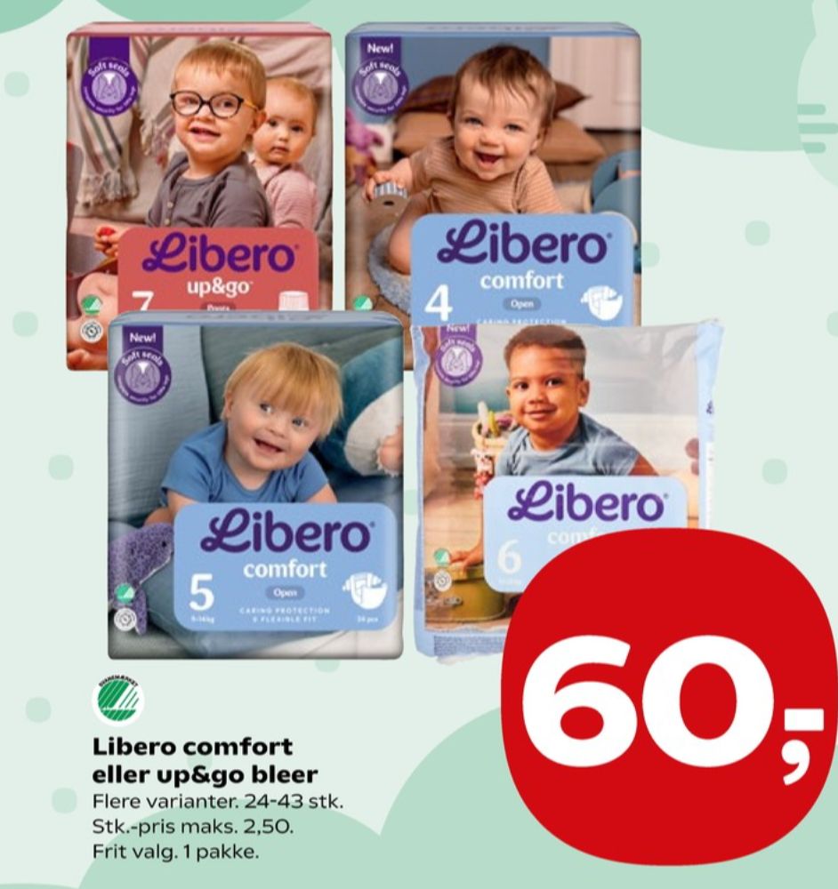 Libero Up&Go, Bleer str 3 Pants 5-8 kg