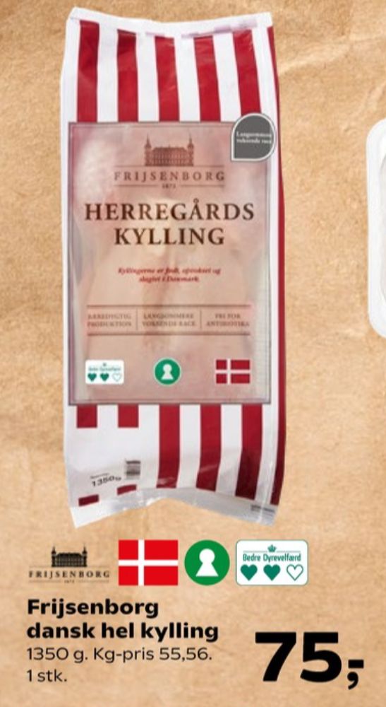 Frijsenborg, Kylling