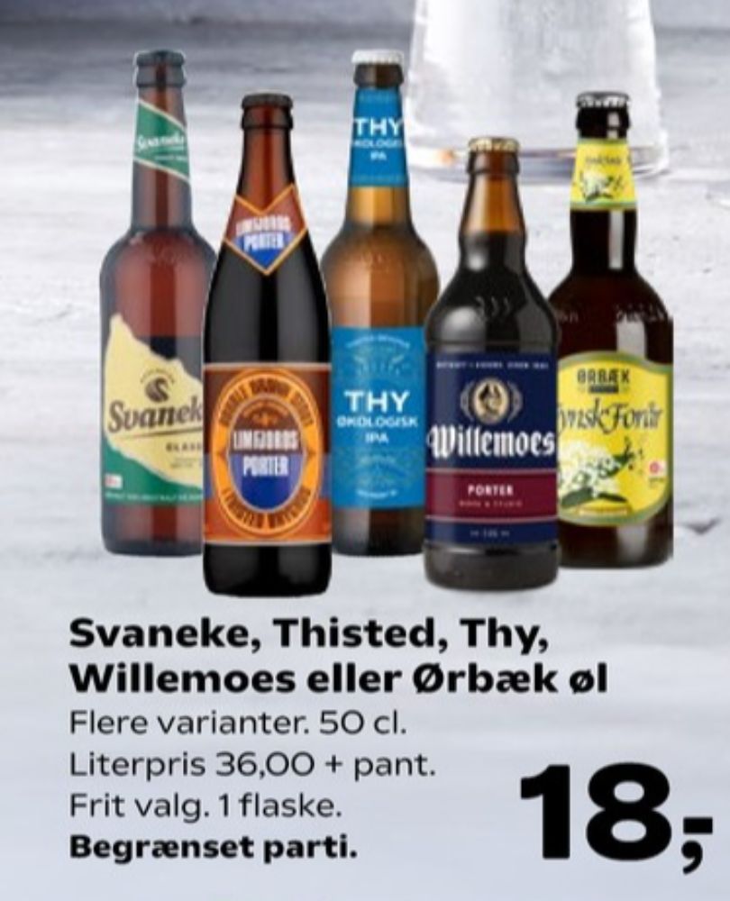 Willemoes Porter, Specialøl