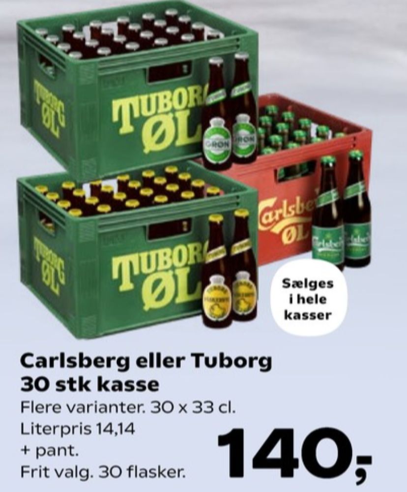 Carlsberg Pilsner, Øl