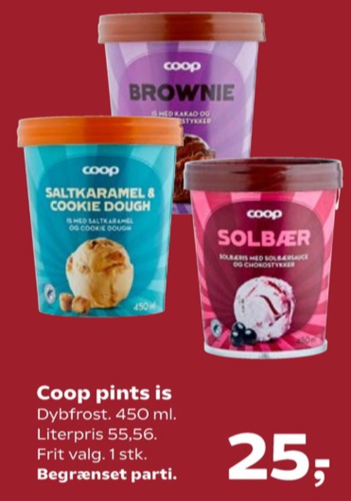 Coop, Saltkaramel & Cookie Dough is