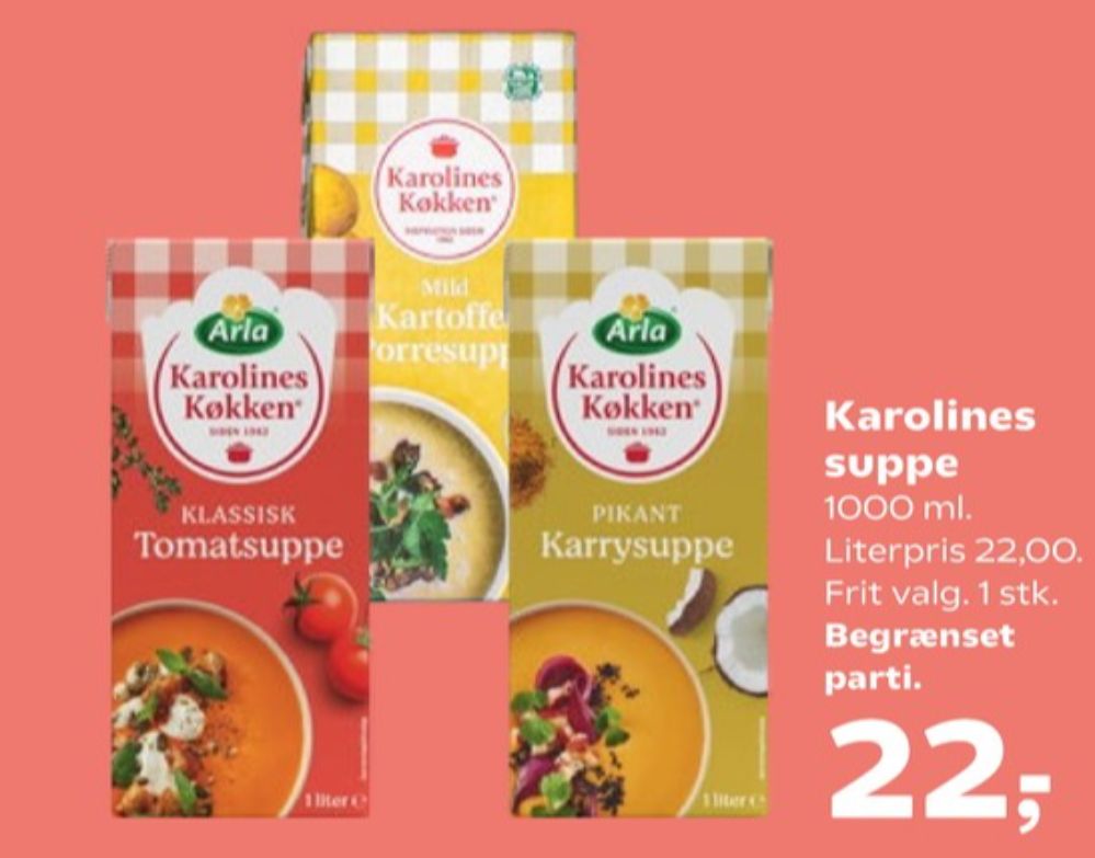 Karolines, Karrysuppe