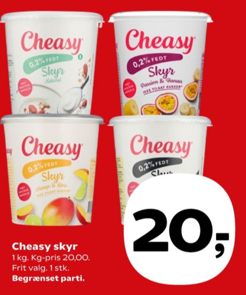 Cheasy, Vanilje Skyr 