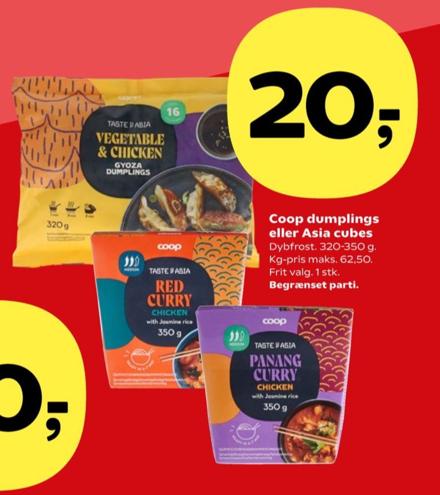 Coop Asia, Red Curry Chicken