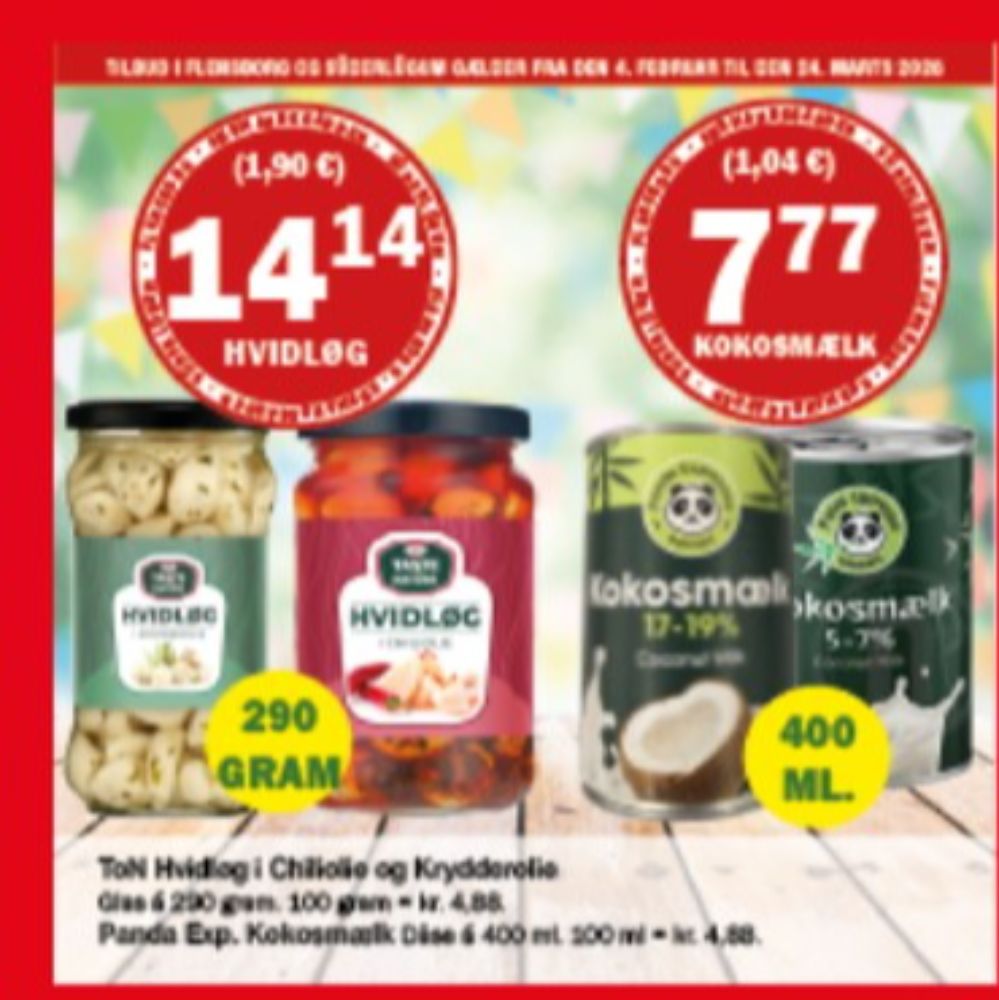 Panda Expressen , Kokosmælk