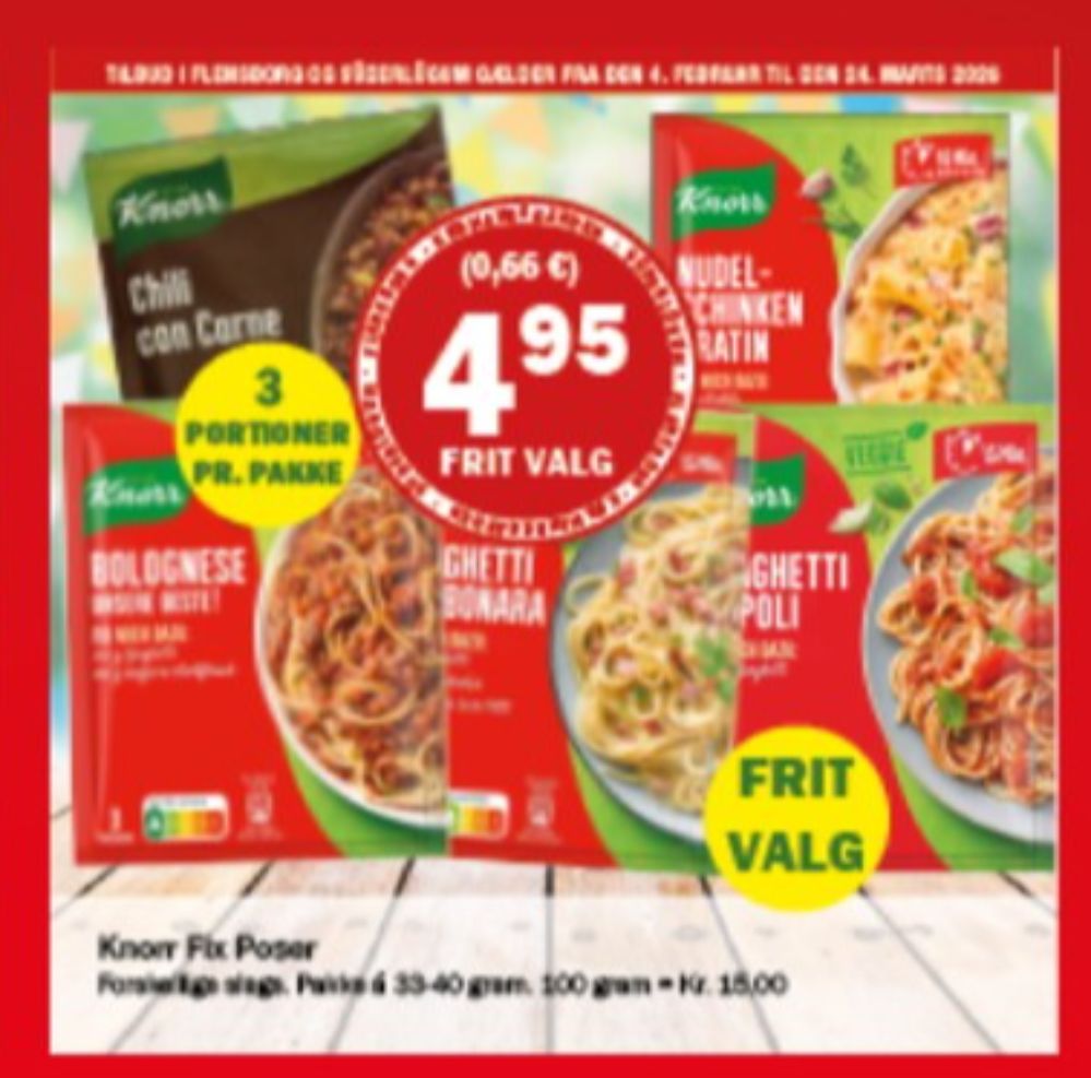 Knorr Fix, Spaghetti Napoli