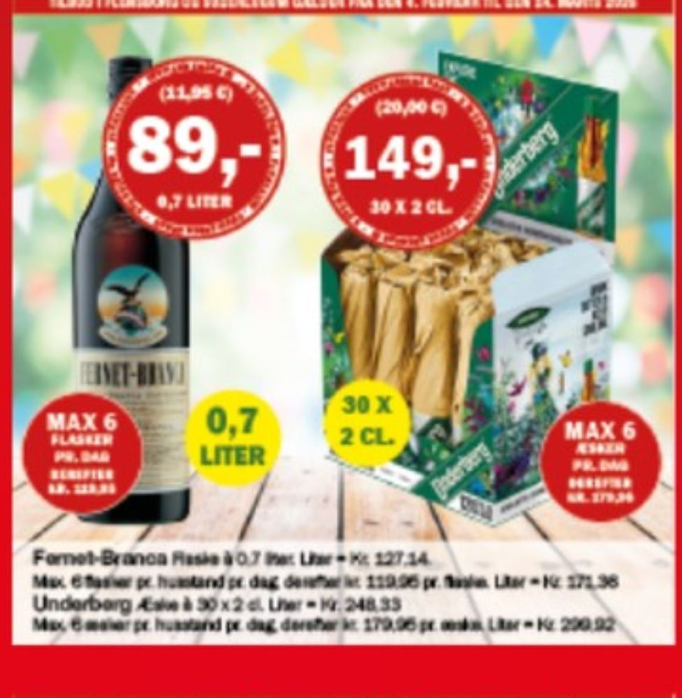 Fernet Branca, Bitter