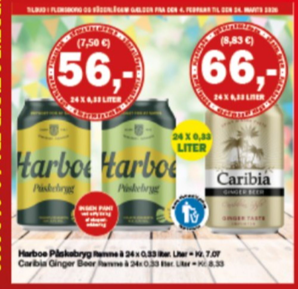 Harboe Påskebryg, Øl 24 pk.