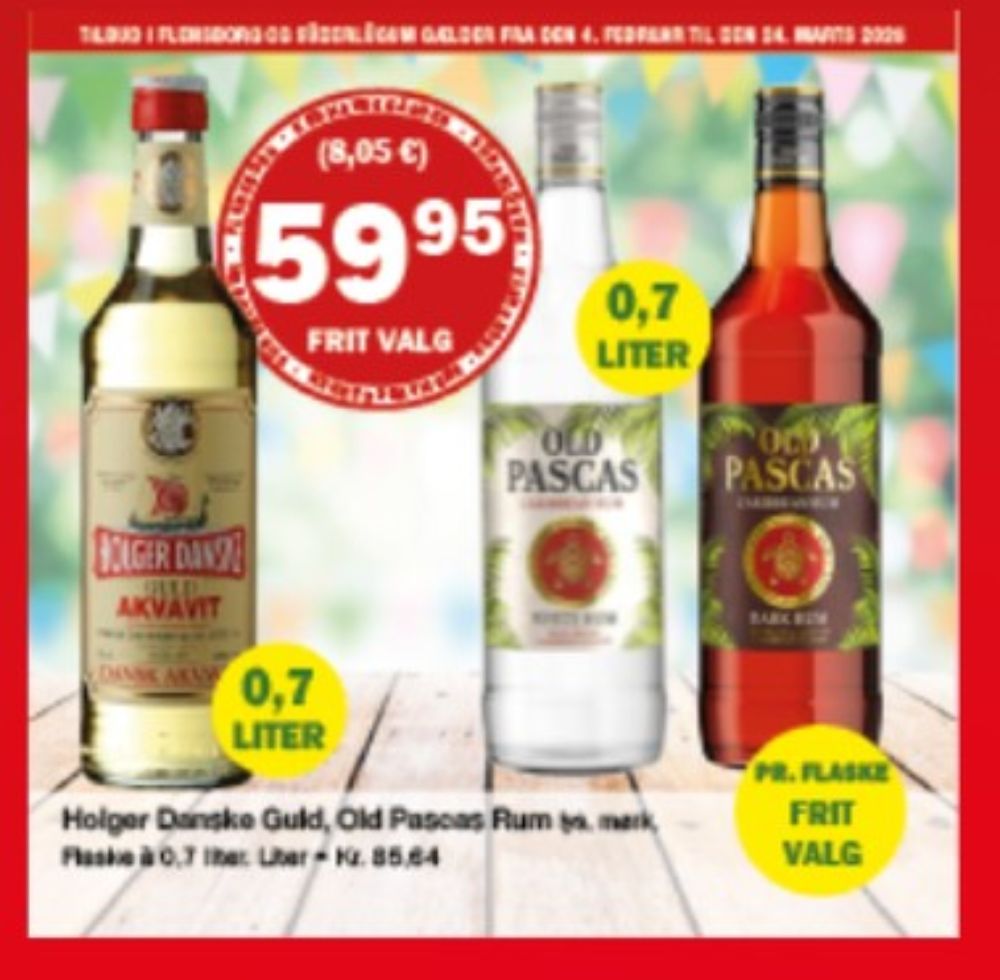 Holger Danske Guld, Akvavit