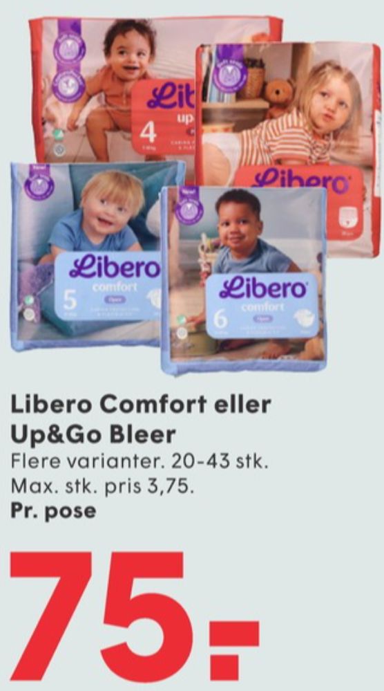Libero Comfort, Bleer str 3 5-8 kg