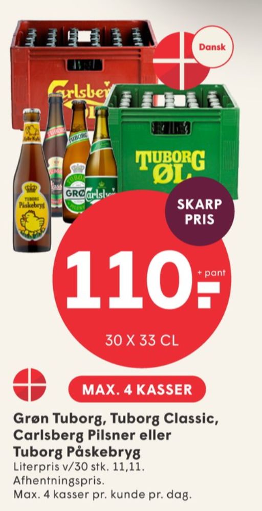 Tuborg Grøn, Øl