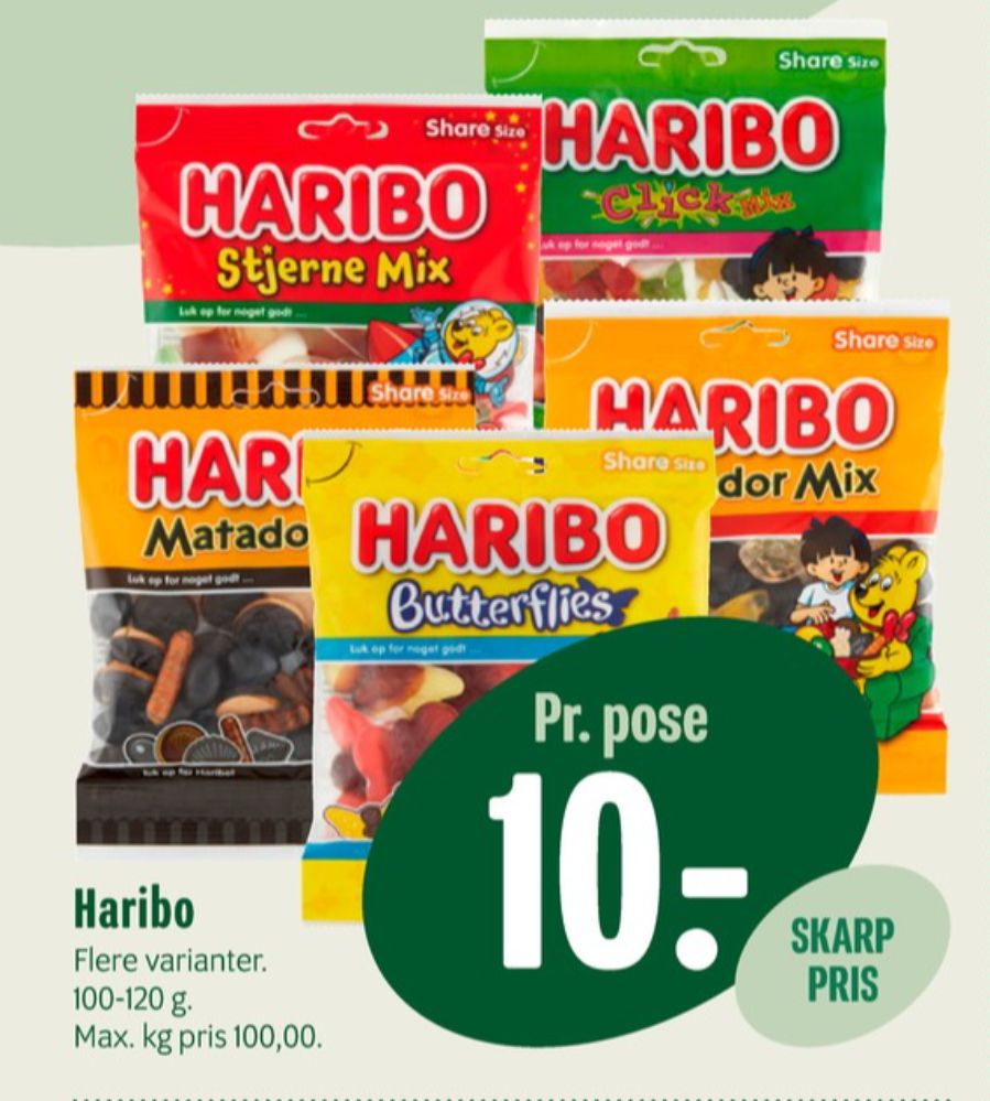 Haribo Butterflies, Slikposer