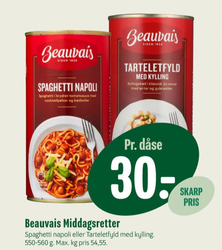 Beauvais, Spaghetti Napoli
