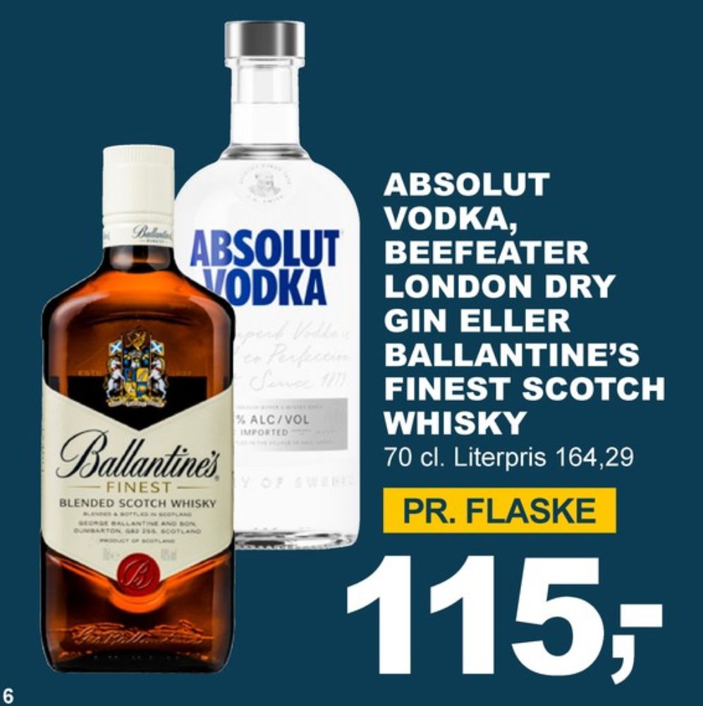 Absolut, Vodka