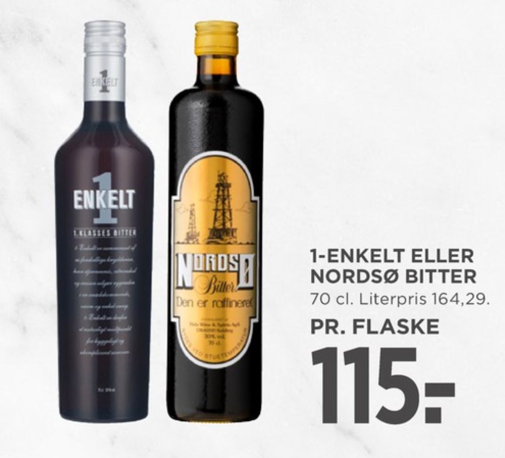 Nordsø, Bitter