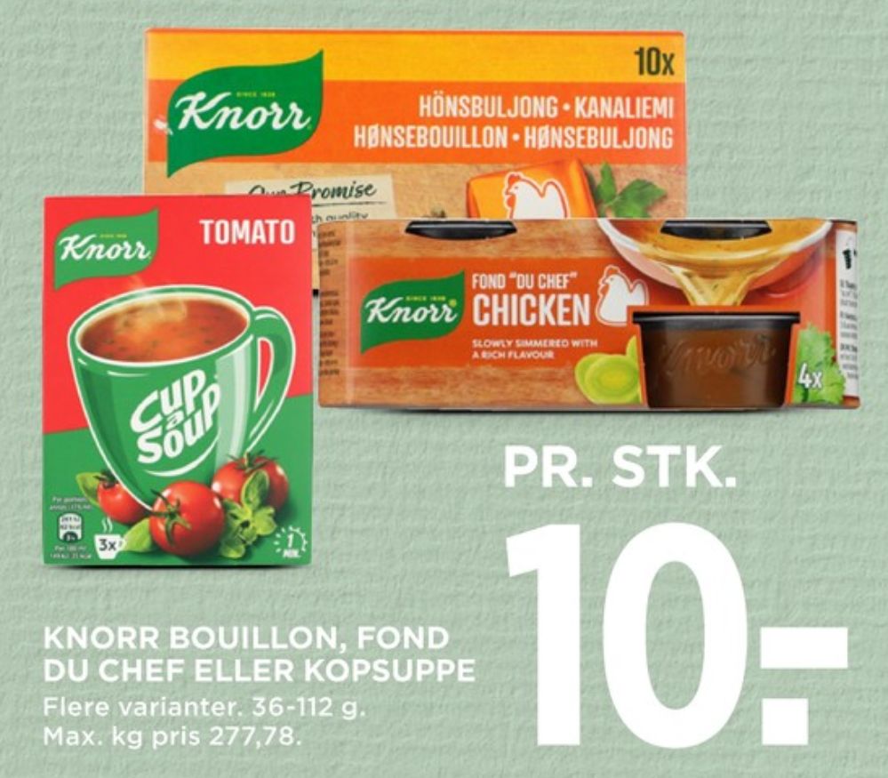 Knorr Koppen Cup a Soup, Tomato suppe