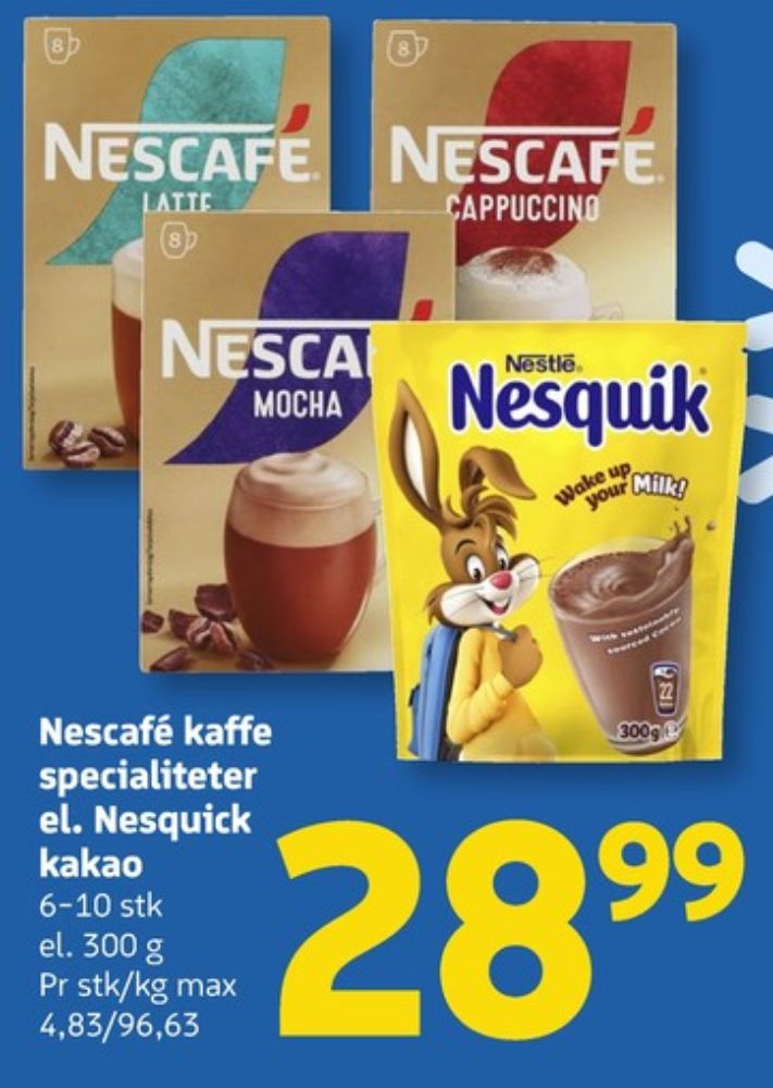 Nescafe, Instant Kaffe Cappuccino