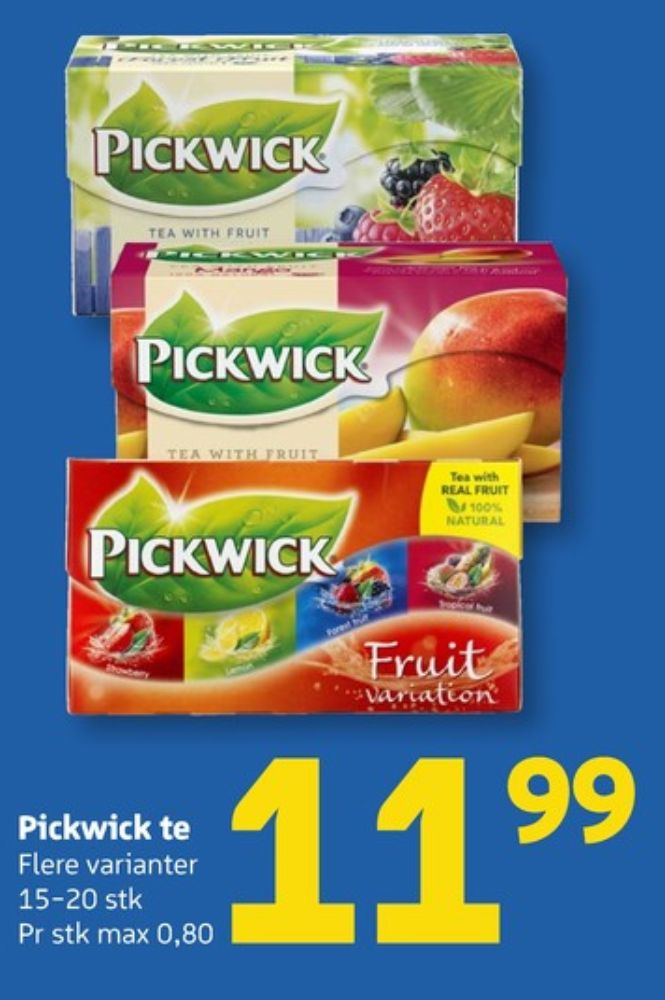 Pickwick, Mango Tebreve
