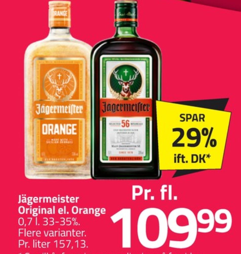 Jägermeister, Bitter
