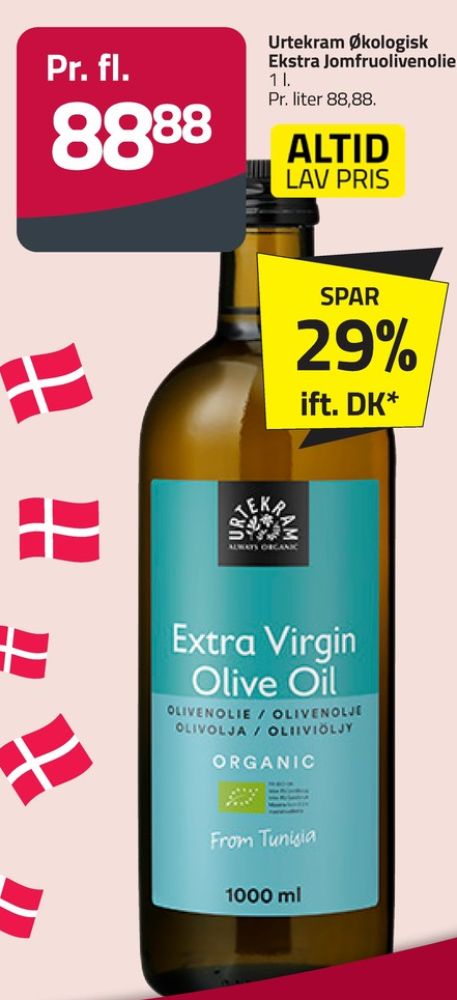 Urtekram, Olivenolie