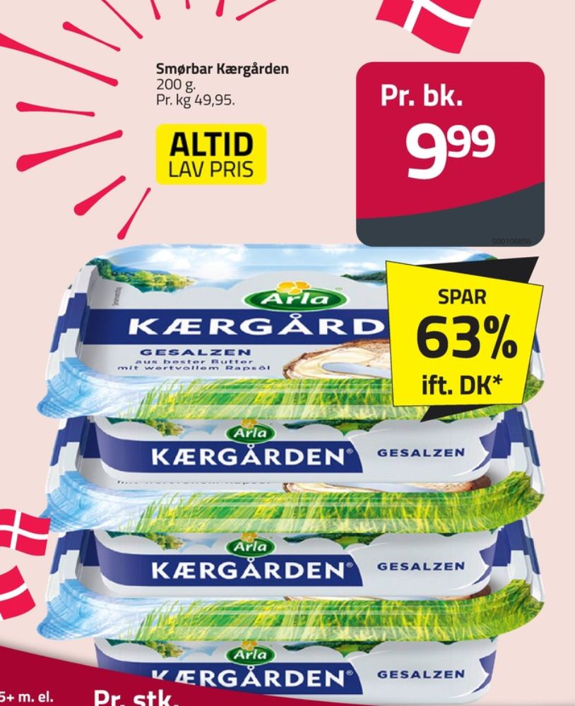 Kærgården, Smørbar