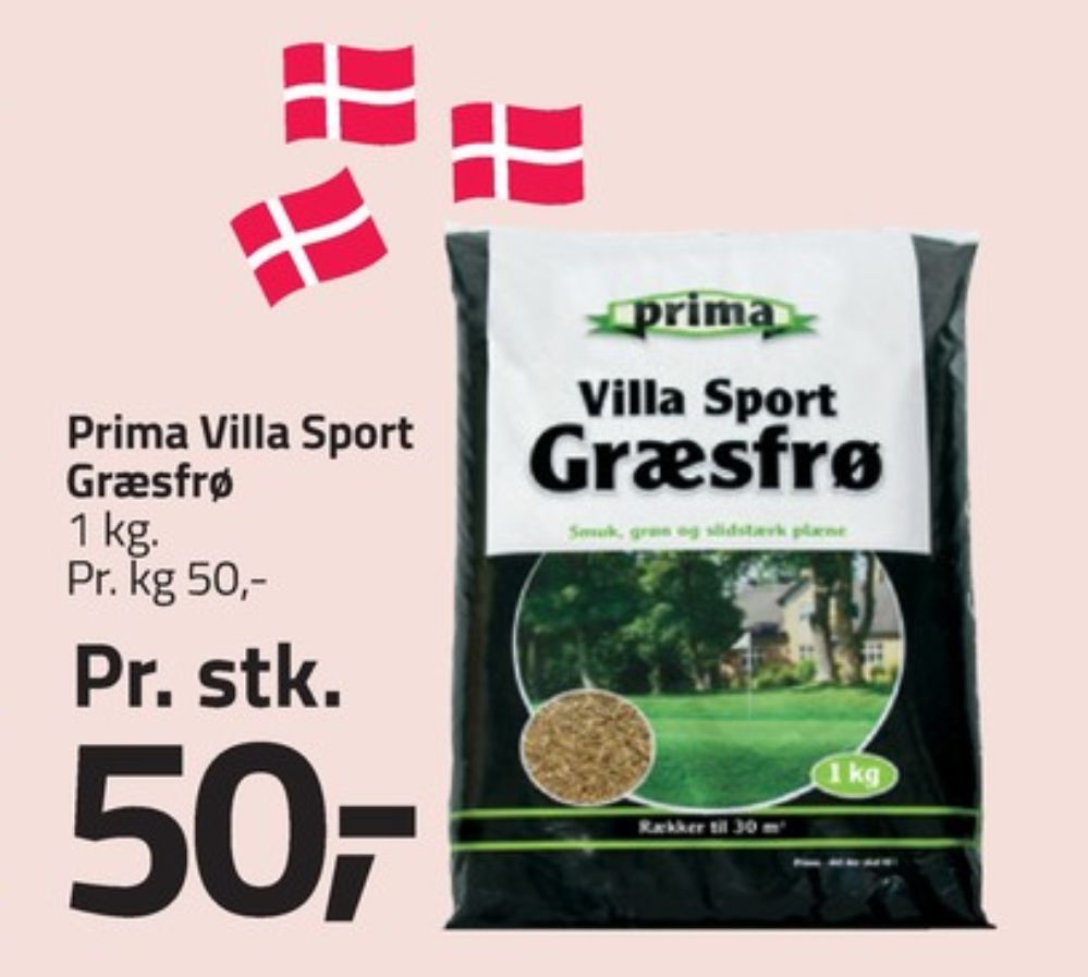Prima, Græsfrø