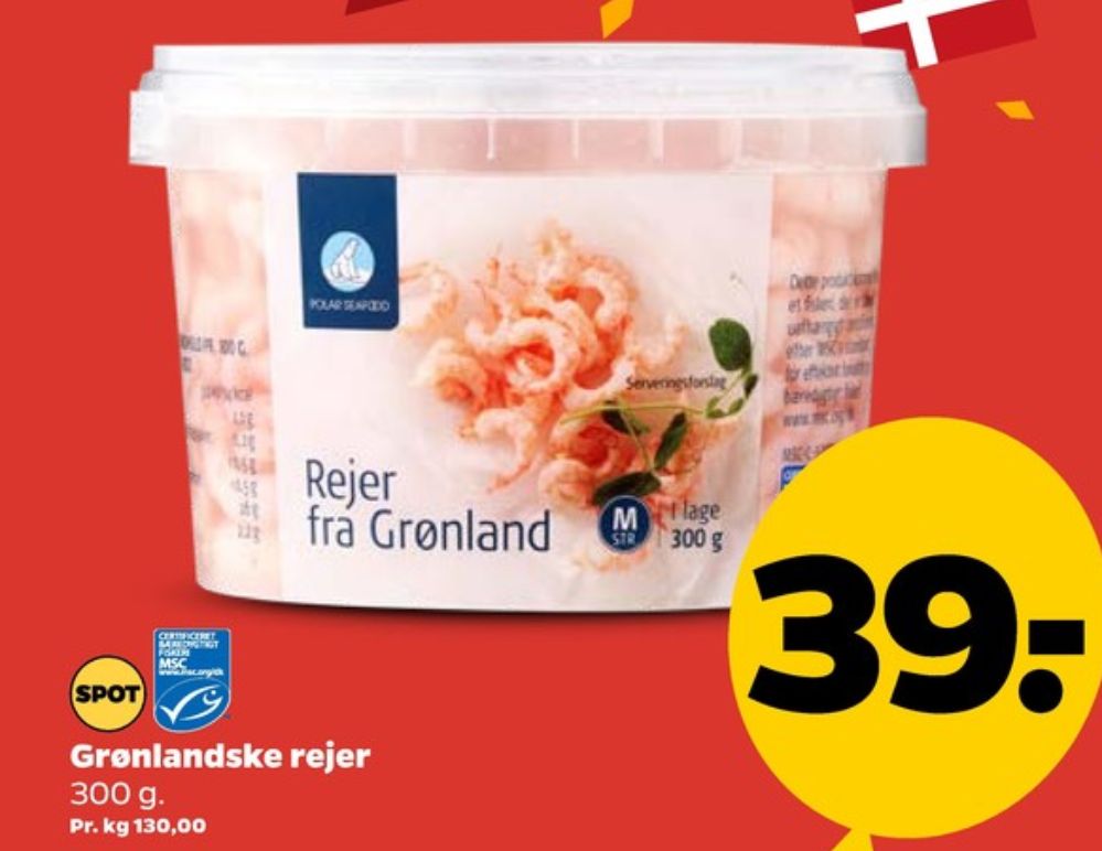 Polar Seafood, Rejer