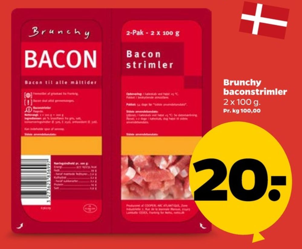 Brunchy, Bacontern