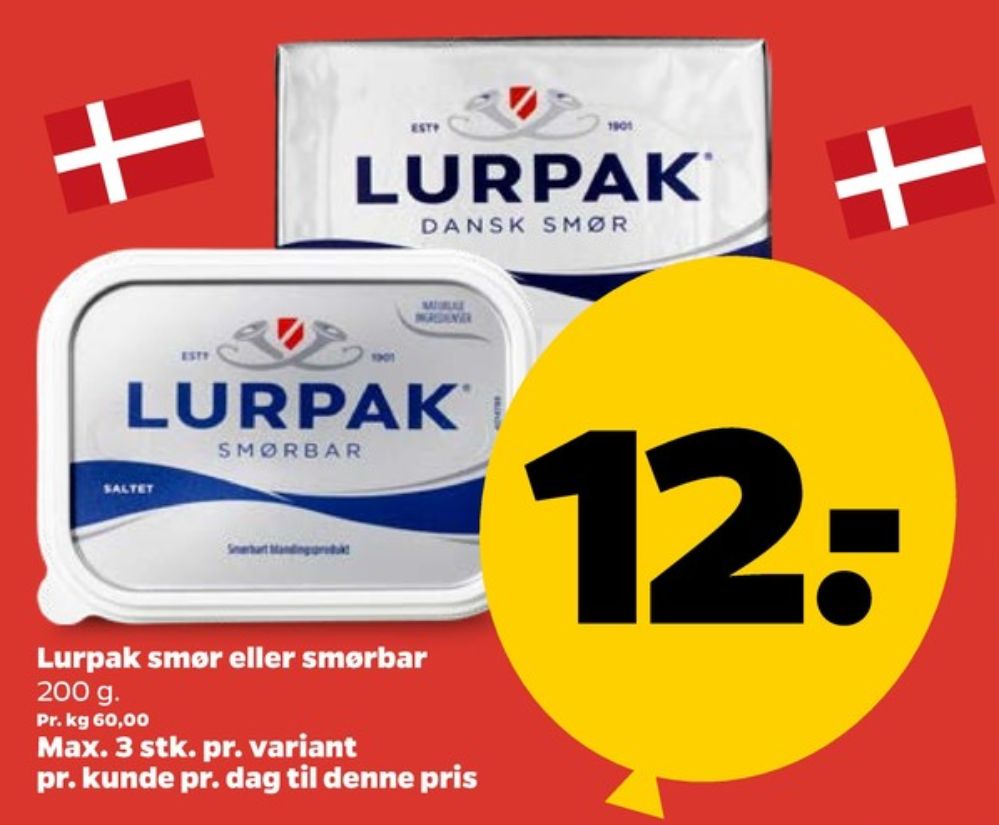 Lurpak, Smørbar