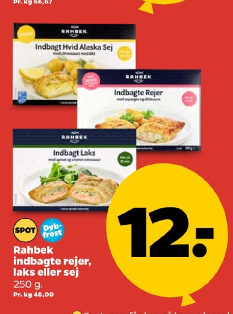 Rahbek, Indbagte Rejer med Asparges og Dildsauce