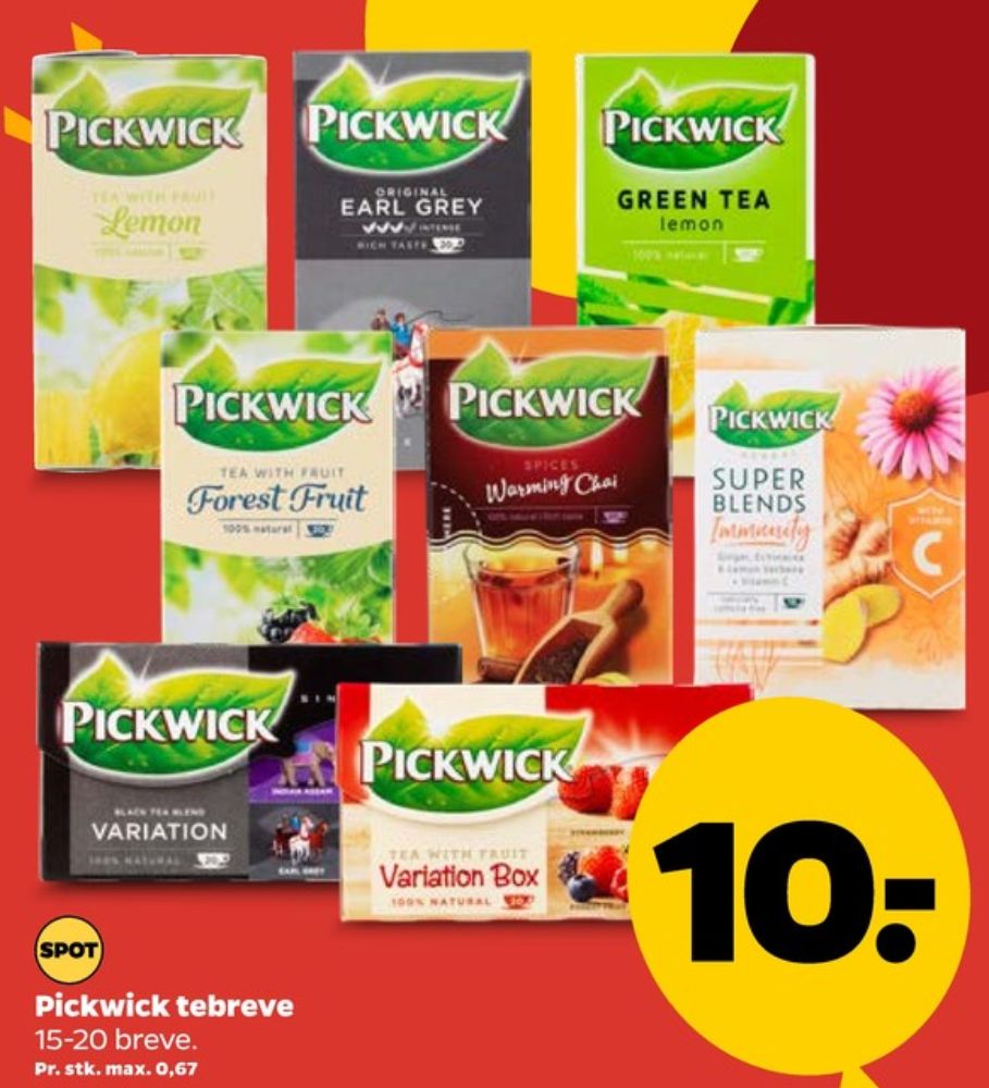 Pickwick, Forest Fruit Tebreve