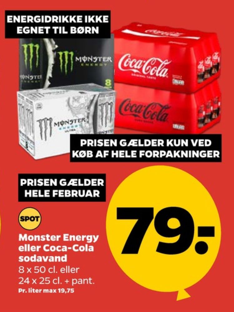 Monster Ultra Energy, Energidrik 8 pk.