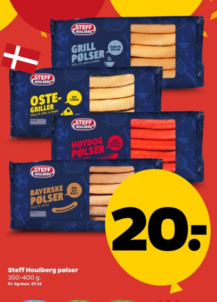 Steff Houlberg, Grillpølser