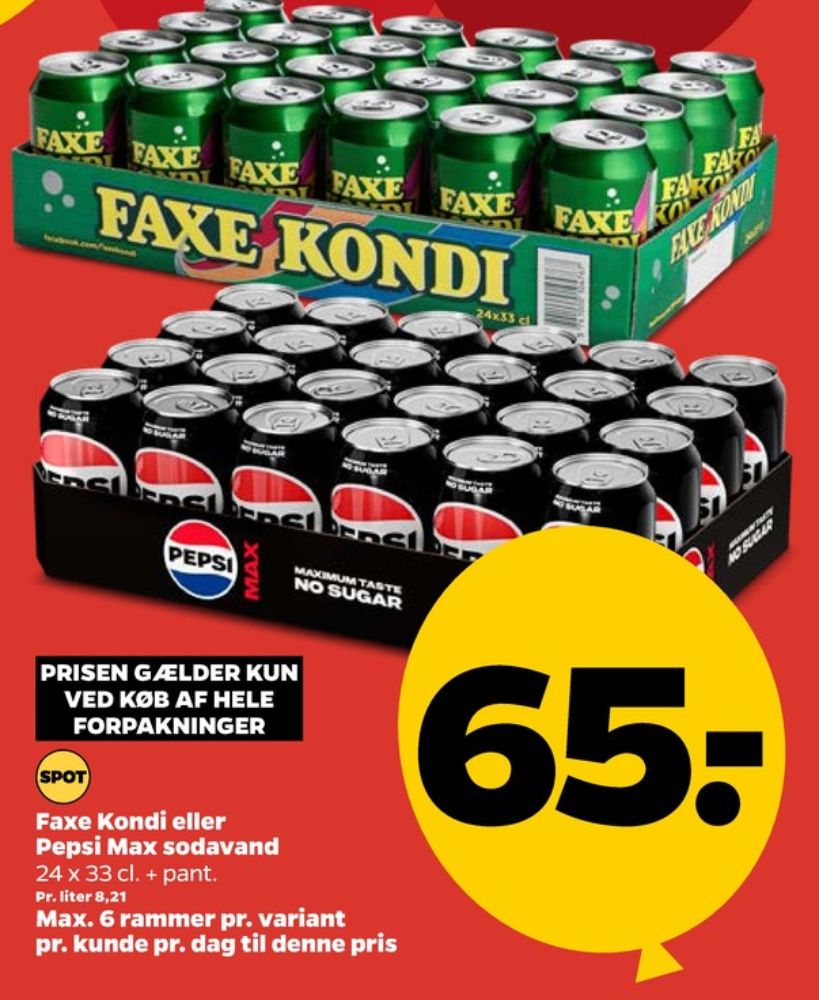 Pepsi Max, Cola 24 pk.