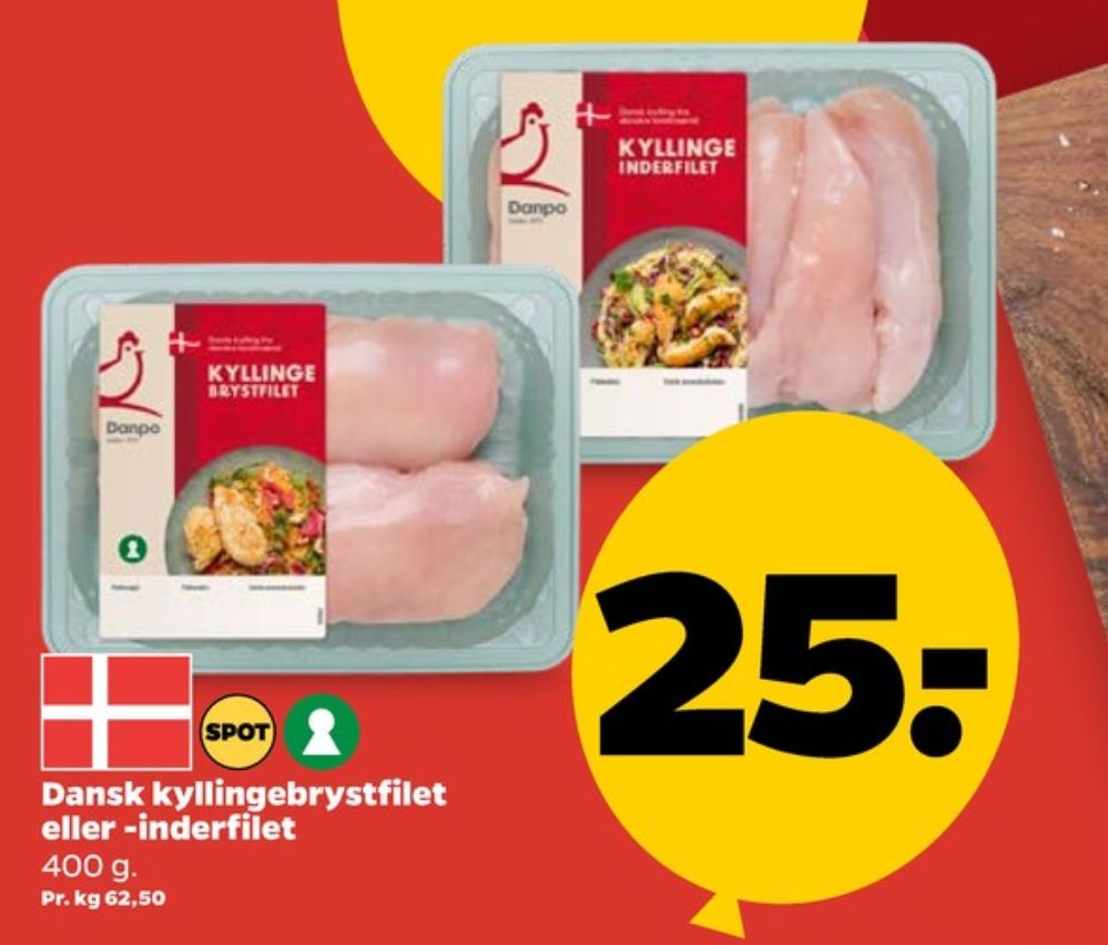 Danpo, Kyllingebrystfilet