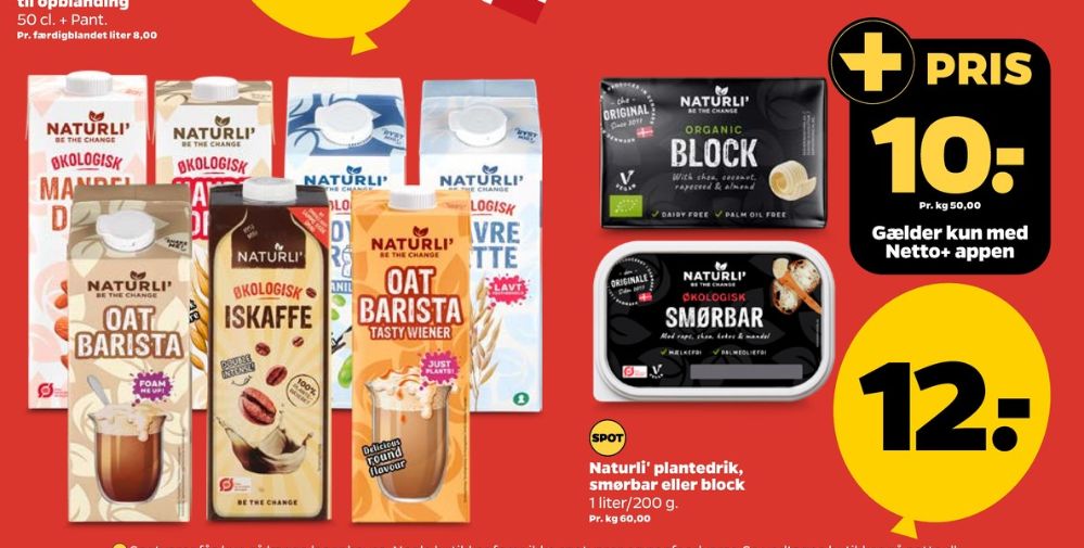 Naturli', Smørbar - Blok