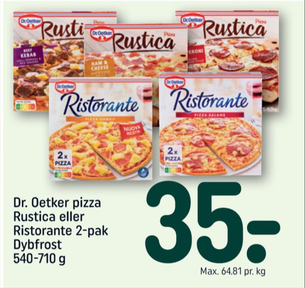 Ristorante, Pizza Hawaii