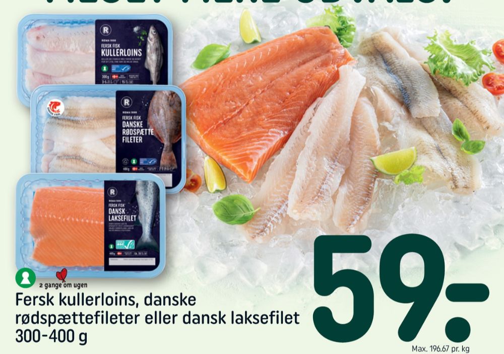 Rema 1000, Laksefilet