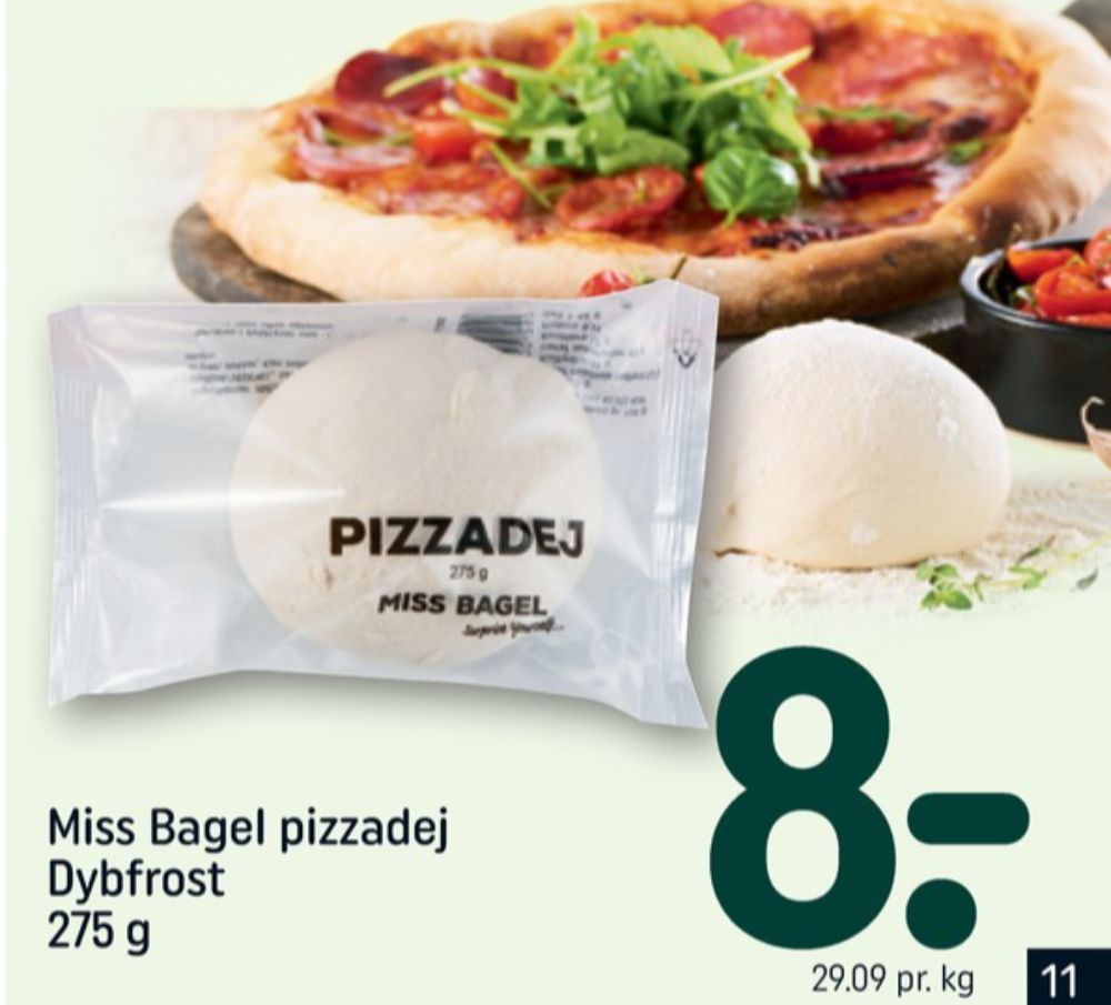 Miss Bagel, Pizzadej